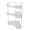 Kosmetik-Organizer Eckregal Transparent 3 Ablagen 4