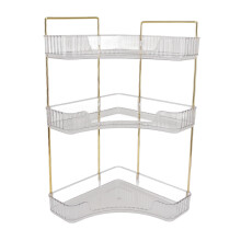 Make-up-Regal Organizer mit 3 Ebenen Eckform