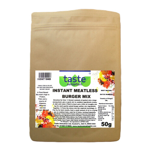 Instant Meatless Burger Mix 5 x 50g