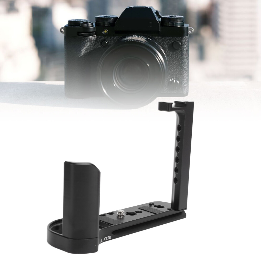 Aluminum Camera Half Cage For Xt50 With 1/4Â Screw & Cold Shoe Mount 8381386519914