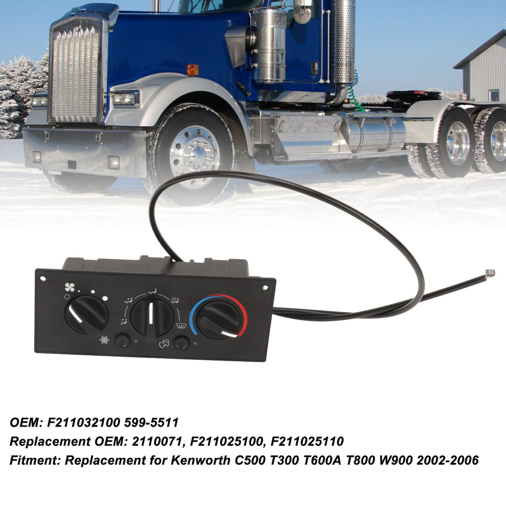 Heavy Duty Climate Control For Kenworth Trucks 7293282105614