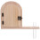 Stopcontactkap Met Flessenvaas En Fee Design, Khaki 1