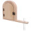 Stopcontactkap Met Flessenvaas En Fee Design, Khaki 7