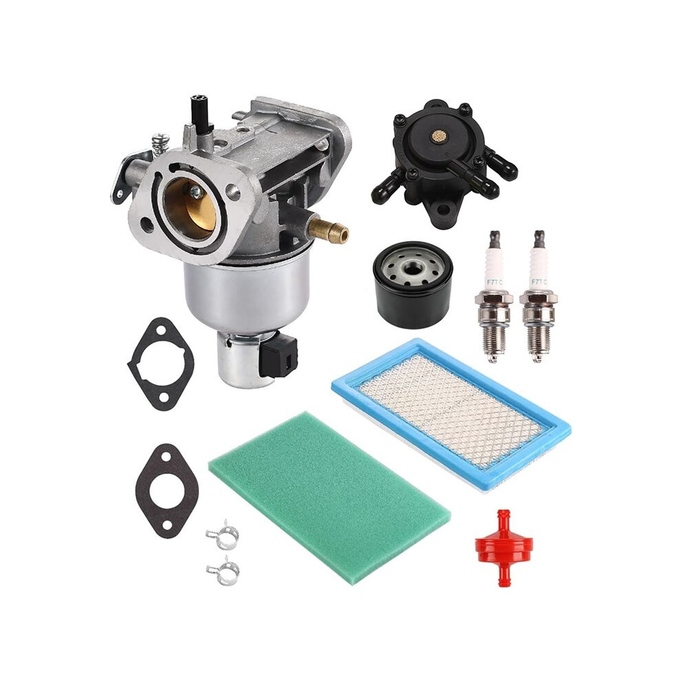 For Mia10591 X300 X300r X304 Tractor Fh580v 19Hp Engines Carburetor Kit 15004-7060 15003-7081 7100 6033206330927