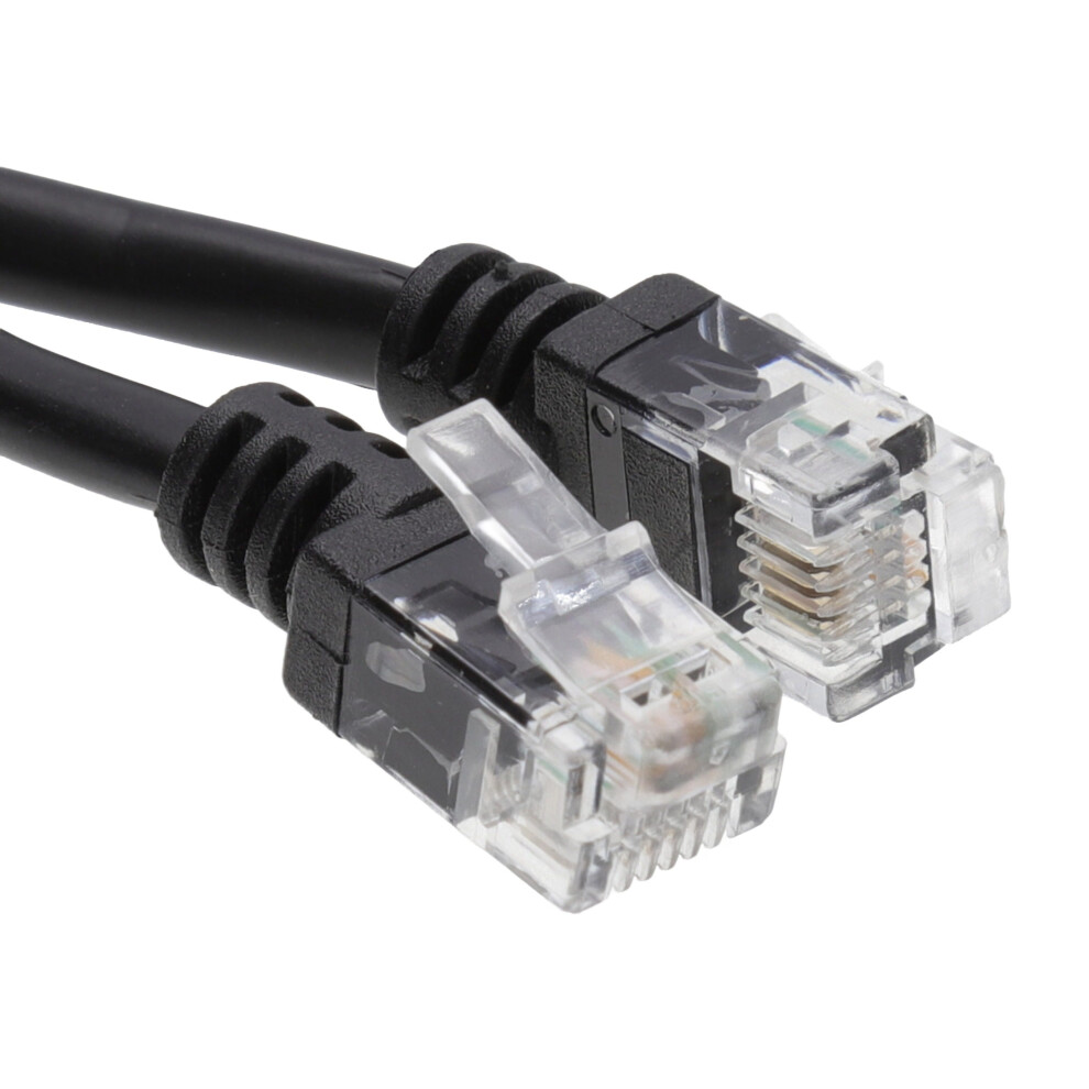 Kenable Adsl 2+ High Speed Broadband Modem Cable Rj11 To Rj11 10M Black
