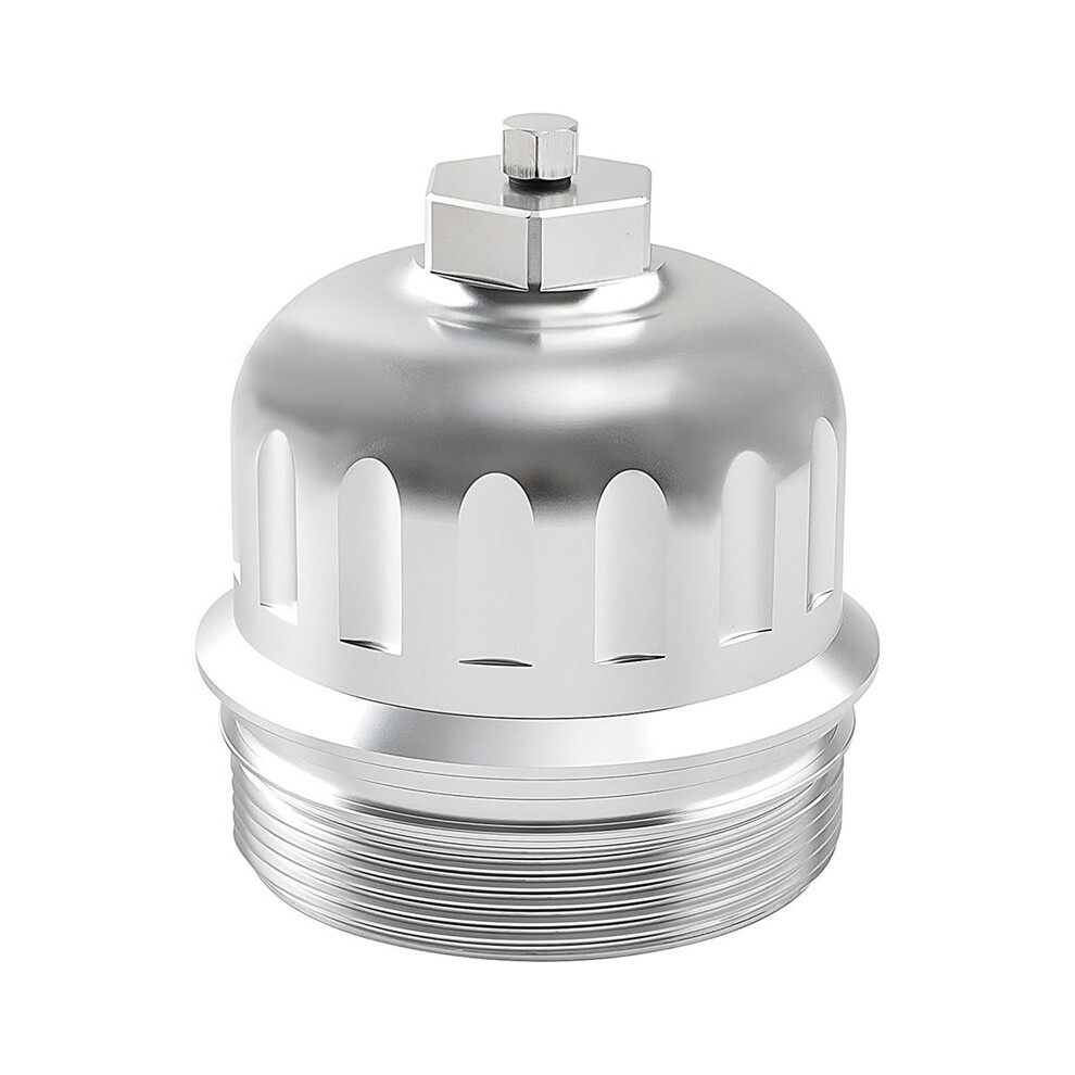 134001 Fuel Filter Housing Cap With Drain Plug For Duramax 6.6L L5p 2017-2020 Chevy Silverado Sierra 2500Hd 3500Hd 4712536786759