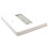 kenable Cable Entry/Exit Slim BRUSH Faceplate Wall Outlet White UK Single Gang 1