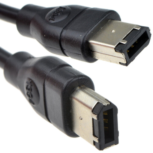 kenable Firewire DV/Camcorder/Camera/Interface Cable 6 to 6 pin (PC or Mac) 2m