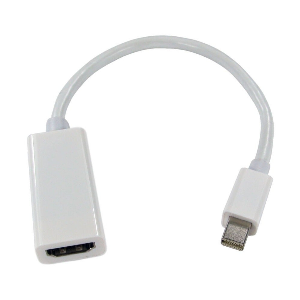Kenable Mini-Displayport Laptop Male Plug To Hdmi Tv Female Adapter Cable 15Cm