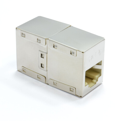 kenable Shielded CAT6 RJ45 Inline Coupler Joiner for extending FTP/STP cables 1