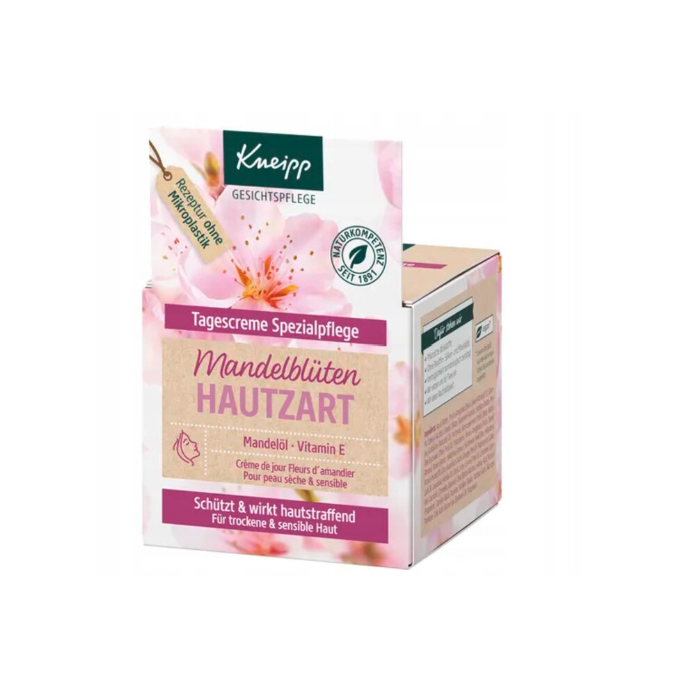 Kneipp Day Cream For Dry Skin With Almond Blossom Hautzart, 50 Ml