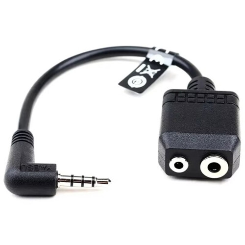 Nieuwe CT-44 Microfoonadapter 2-Naar-1 Handmicrofoonconversiekabel voor VX-3R FT5DR