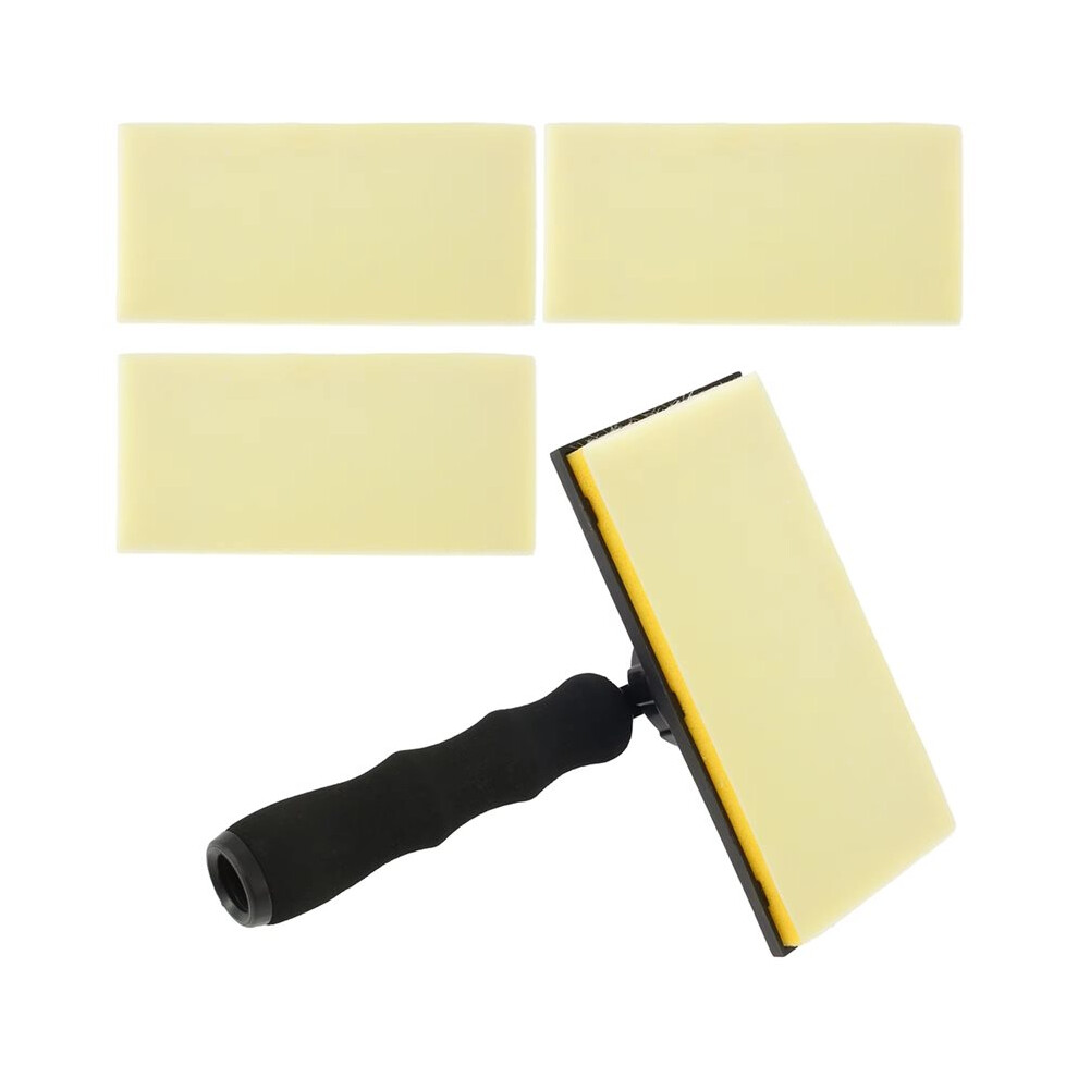 Quick Paint Edger Tool With 3 Replacement Pads For Efficient Wall Painting Hand Tool For Wall Painting 4712929416430