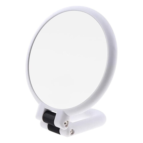 Makeup Magnifying Mirror Travel Hand Mirrors with Handle Double Side Handheld Mirror with Adjustable Handle/Stand 30x