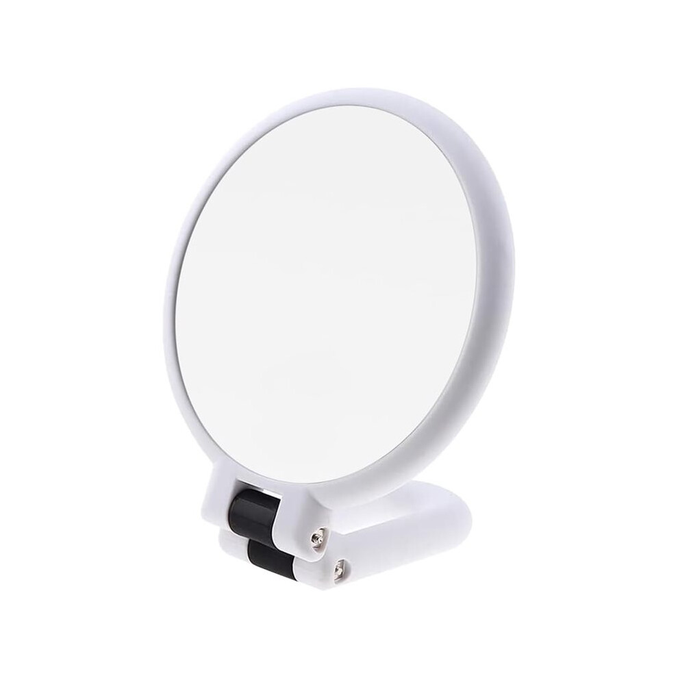 Makeup Magnifying Mirror Travel Hand Mirrors with Handle Double Side Handheld Mirror with Adjustable Handle/Stand 30x