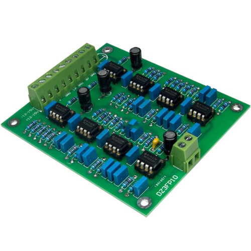 HIFI Audio Preamplifier Dual Preamp Board for  Pre, Midrange Treble Crossover Audio Board, for Amplifier System