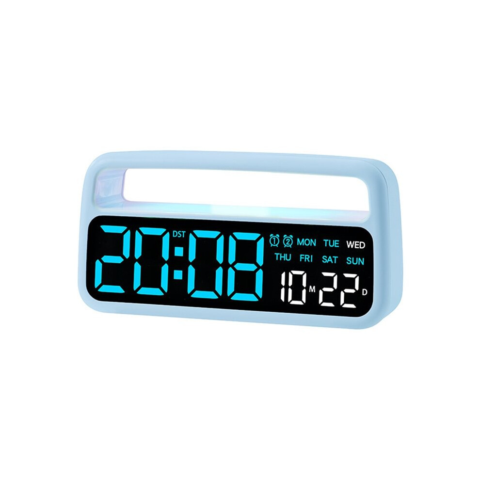 Digital Alarm Clock for Heavy Sleepers Adults Digital Clock with Night Light,Large Display, Dual Alarm, Snooze