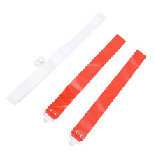 Professional Adjustable PVC Nylon Flag Football Belt for Kids & Adults Red
