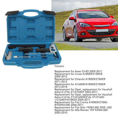 8pcs Engine Timing Tool Kit for 1.4-1.8L Cars Includes Locking Tools 2