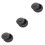3Pièces Pierre À Encre Mini Noir Durable Pour Peinture 5