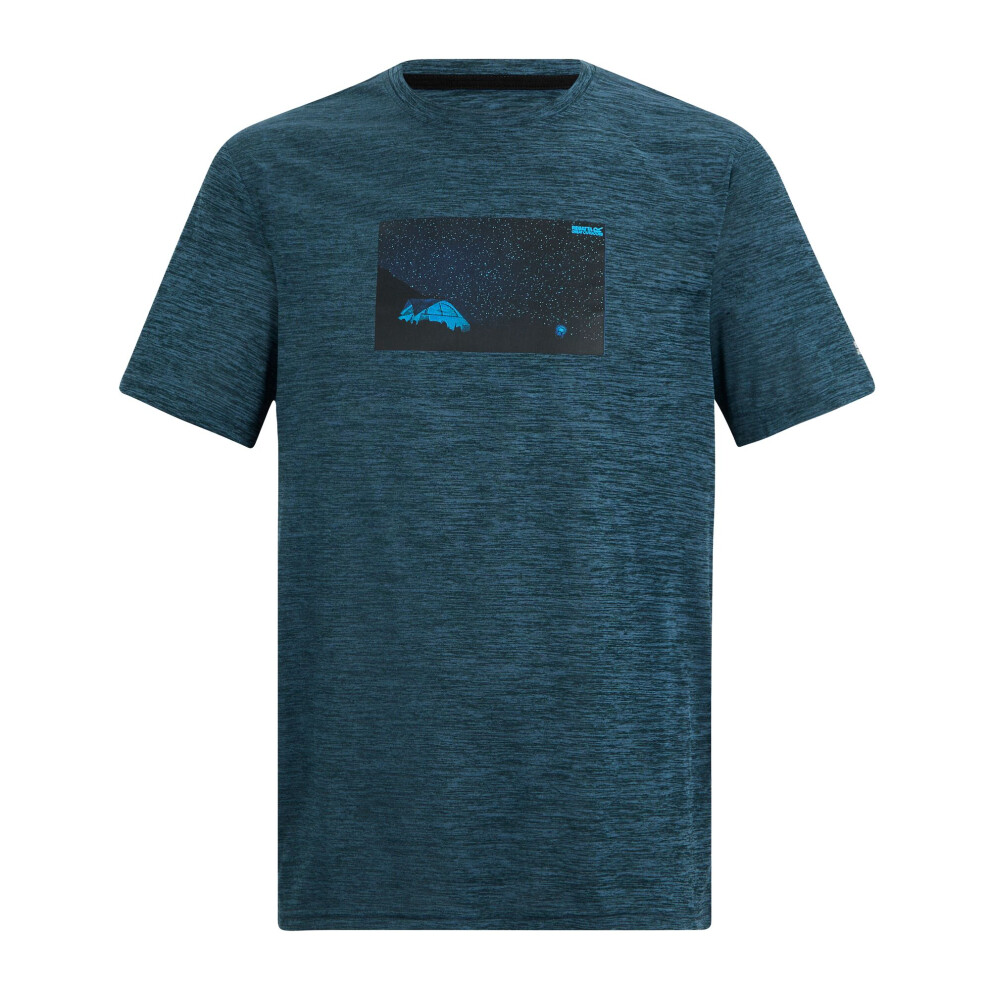 Regatta (S, Night Sky Marl) Mens Fingal Night Sky T-Shirt