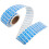 3Rolls Blue Funny Use Only Stickers Removable Adhesive Labels 2