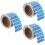 3Rolls Blue Funny Use Only Stickers Removable Adhesive Labels 6