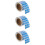 3Rolls Blue Funny Use Only Stickers Removable Adhesive Labels 8