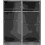 Malvern 4 Door Wardrobe - Grey 2