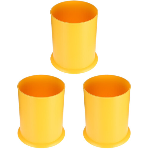 3Stk Gelber Essstäbchenhalter Mit Belüftung, Küchen Besteck Organizer 1