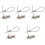 5Stk Notebook Kabelschloss Mit 4-Stelligem Code 2