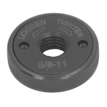Durable Alloy Steel Grinder Flange Nut 48.5mm Non Slip Self Locking Feature