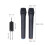 Wireless Microphone Set 1-2 Microphones, Noise Reduction, Cardioid 2