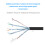 Retractable Cat7 Ethernet Cable 1.5m Copper Flat High-Speed Patch 3