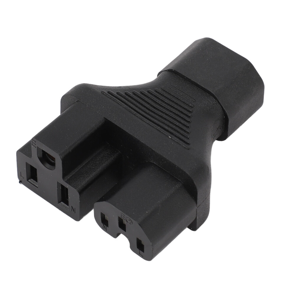 Iec320 C14 To C13 & 5-15R Power Splitter Adapter, Copper Pvc, 10A 125V 4921386526983