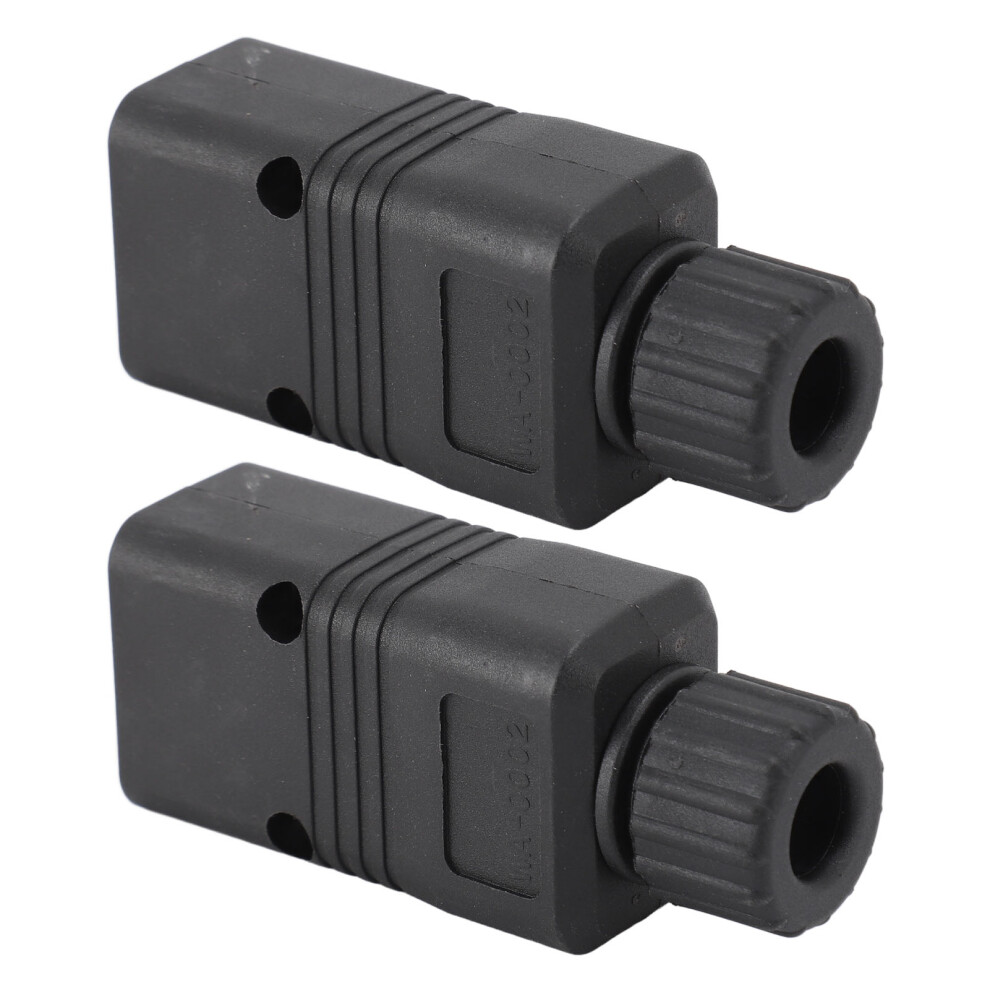 2Pcs Iec320 C20 Power Socket Adapter 16A 125V-250V Copper Pvc 3471386527011