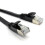 kenable FLAT CAT6A S/STP Shielded 500MHz Ethernet LAN Cable RJ45  5m BLACK 1