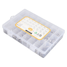 880PCS Stainless Steel Screw Assortment Kit M2-M5 with Storage Box