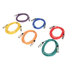 XLR Microphone Cable 10FT Dual Layer Shield XLR Male to Female Strong Signal