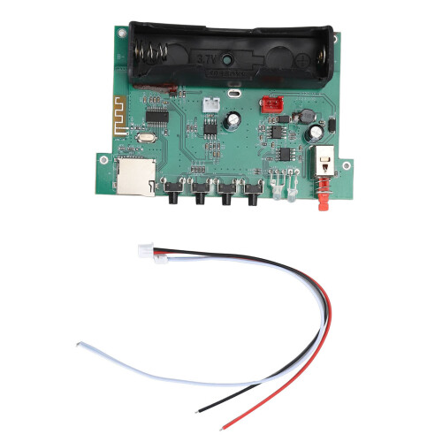 Scheda Decoder Bluetooth 5.3 con Ricarica Solare, Altoparlante da 10W 2