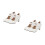 2Paren Stijlvolle Witte Hak Dames Met Strik 6