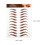 Transferts Sourcils Marron Waterproof Autocollants Naturels 10