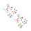 48Stk Kinderschmuck Ringe Set Für Party Geschenke 8