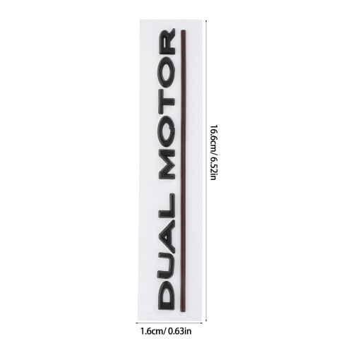 3Pièces Badge ABS Style Double Facile Poser 1