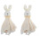 2Pièces Serviette Morsure Bébé Blanche Douce Et 2