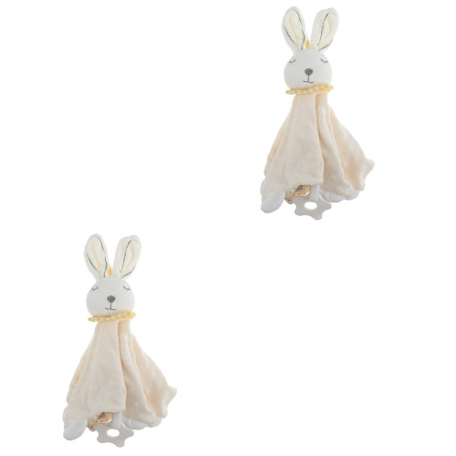 2Pièces Serviette Morsure Bébé Blanche Douce Et 2