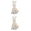 2Pièces Serviette Morsure Bébé Blanche Douce Et 5