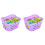 60Pcs Strong PP Clothespin Clips Assorted Color for Laundry and Crafts 1