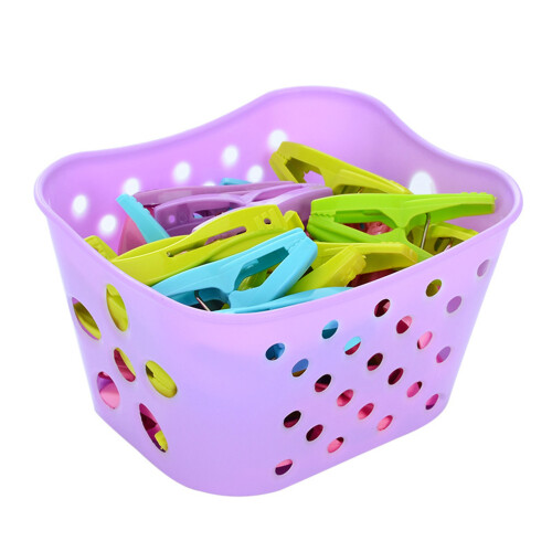 60Pcs Strong PP Clothespin Clips Assorted Color for Laundry and Crafts 1