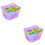 60Pcs Strong PP Clothespin Clips Assorted Color for Laundry and Crafts 6